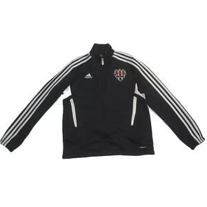 Adidas Climacool Mens Polyester Track Jacket Full Zip Activewear Black Sz M B002